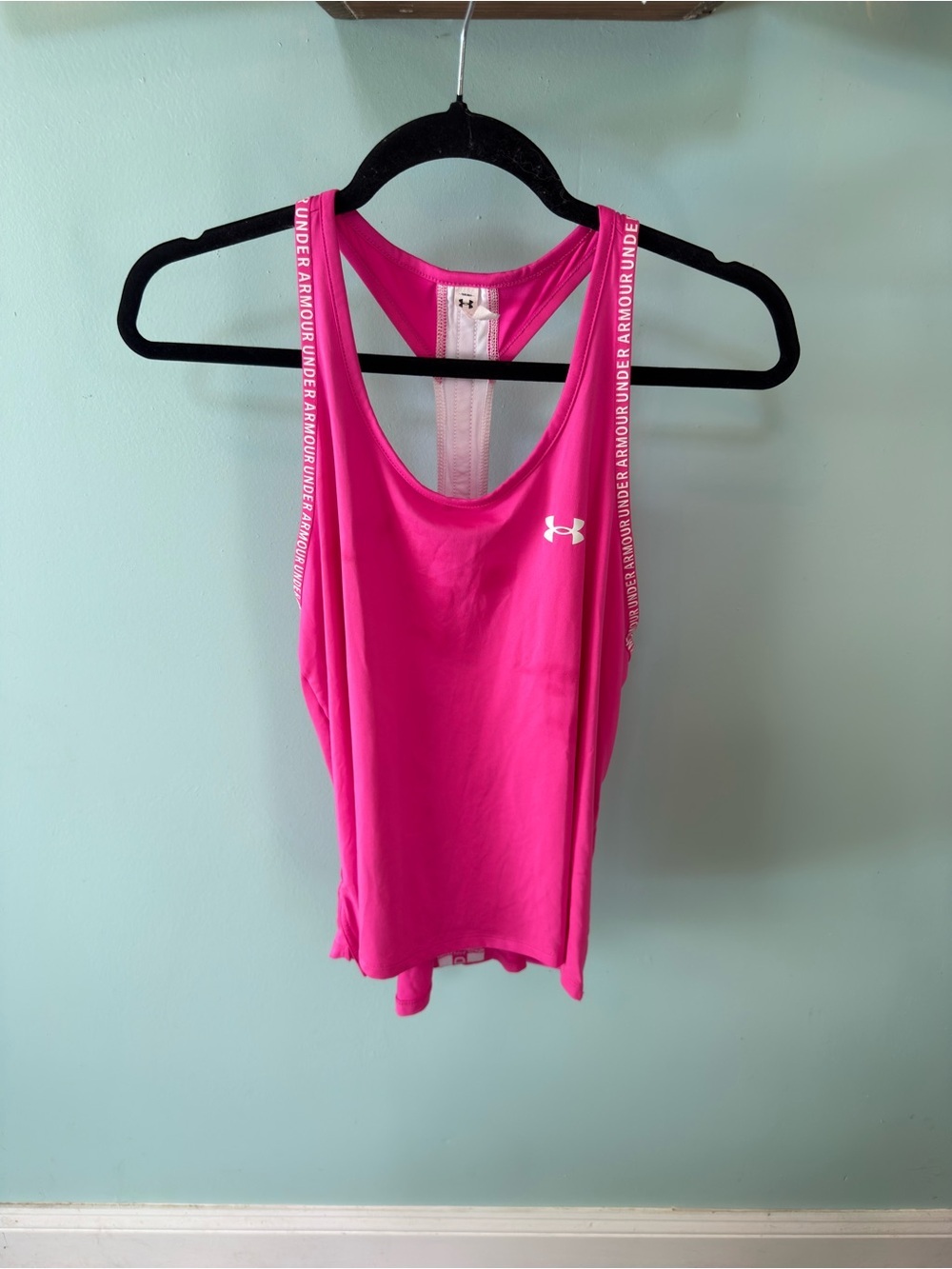 Under Armour Youth Hot Pink Performance Tank Size YXL